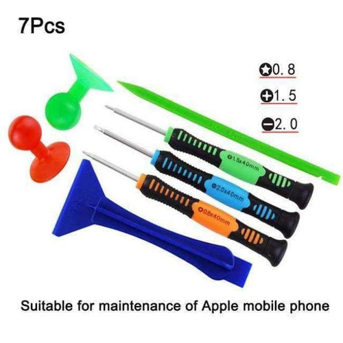 Planet Gates China / FI-308-iPhone 7Pcs 0.8 1.2 Phillips 1.2 1.5 2.0 Slotted 2.0 Torx T3 T4 T5 T6 Y2.0 Precision Screwdriver for iPhone Phone PC Repair Tool