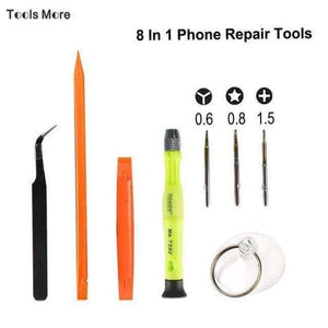 Planet Gates China / FI-7392-8Kit 7 Pcs Screwdriver Handle With Double Head Screwdriver Bit Kit for iPhone Phone Macbook Air Pro Laptop PC Hand Repair Tool