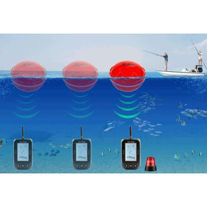 Planet Gates China / fish finder Smart Portable Depth Fish Finder with 80 M Wireless Sonar Sensor Echo Sounder Fishfinder For Lake Sea Fishing