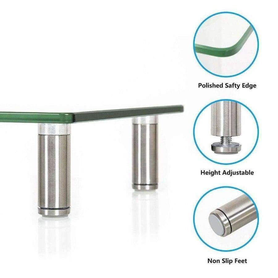 Planet Gates China FITUEYES Computer Monitor Riser TV Laptop Stand Desktop Organizer Save Space Storage Shelves For Xbox One/component