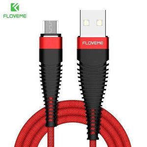 Planet Gates China / Flaming Red / 1m FLOVEME Hi-Tensile Micro USB Cable 1M Braided Data Sync 2A Charger Phone Cable For Samsung Galaxy S7 Edge S6 Xiaomi Note 4X Cabo