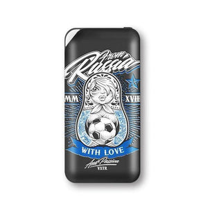 Planet Gates China / FOOTBALL GIRL ROCK 2018 Power Bank 10000mAh for Xiaomi Portable External Battery Pack Powerbank USB Charger