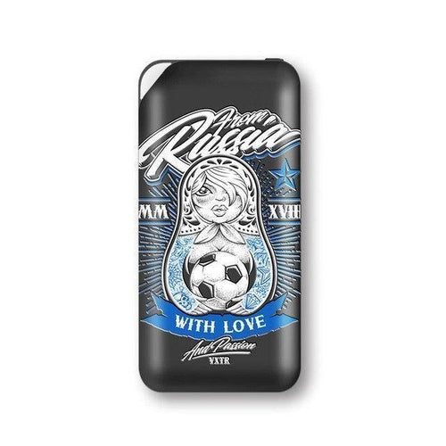 Planet Gates China / FOOTBALL GIRL ROCK 2018 Power Bank 10000mAh for Xiaomi Portable External Battery Pack Powerbank USB Charger
