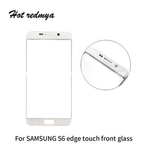Planet Gates China / For S6 edge White LCD Front Glass Lens Outer Touch Screen Panel Replacement For Samsung Galaxy S6 edge G925 Front Screen +Free Repair Tools