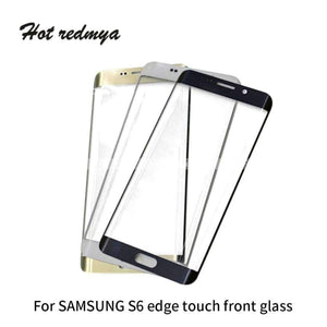 Planet Gates China / For S6 edge White LCD Front Glass Lens Outer Touch Screen Panel Replacement For Samsung Galaxy S6 edge G925 Front Screen +Free Repair Tools