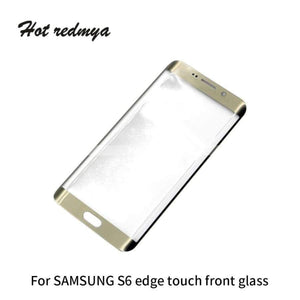 Planet Gates China / For S6 edge White LCD Front Glass Lens Outer Touch Screen Panel Replacement For Samsung Galaxy S6 edge G925 Front Screen +Free Repair Tools