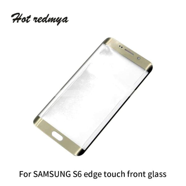 Planet Gates China / For S6 edge White LCD Front Glass Lens Outer Touch Screen Panel Replacement For Samsung Galaxy S6 edge G925 Front Screen +Free Repair Tools