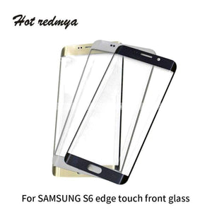 Planet Gates China / For S6 edge White LCD Front Glass Lens Outer Touch Screen Panel Replacement For Samsung Galaxy S6 edge G925 Front Screen +Free Repair Tools