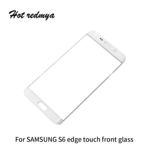 Planet Gates China / For S6 edge White LCD Front Glass Lens Outer Touch Screen Panel Replacement For Samsung Galaxy S6 edge G925 Front Screen +Free Repair Tools