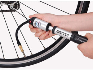 Planet Gates China Fork Tire Shock Bicycle Pumps 300psi Gauge Mini Hand Pump For Bicycle Schrader Presta Adapter Hose Bike Pump Air Cycle Pump
