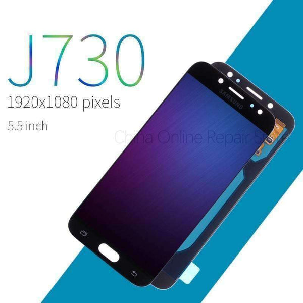Planet Gates China / Gold No Frame Display For SAMSUNG Galaxy J7 Pro LCD Display Touch Screen J730 J730F for SAMSUNG J7 Pro LCD Screen Replacement