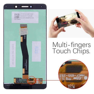 Planet Gates China / Gold No Frame LCD For HUAWEI Honor 6X LCD Display Touch Screen with Frame GR5 2017 LCD For HUAWEI Honor 6X BLN-AL10 BLN-L24 BLN-21