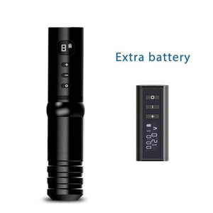 Planet Gates China / Gold Wireless Tattoo Pen Machine Battery with Portable Power Brushless Motor Digital LED Display Fast Charging Tattoo Equipment