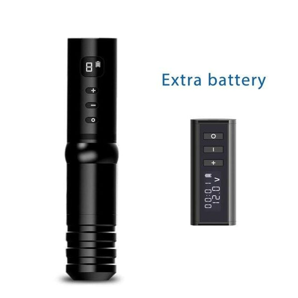 Planet Gates China / Gold Wireless Tattoo Pen Machine Battery with Portable Power Brushless Motor Digital LED Display Fast Charging Tattoo Equipment