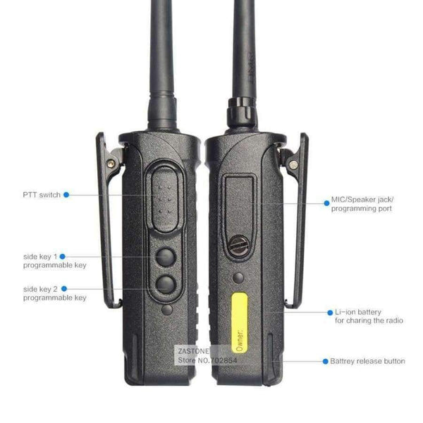 Planet Gates China GPS Radio TYT MD398 Digital DMR Walkie Talkie 1000 CH 10W Waterproof Radio UHF 400-470Mhz Digital Communication Equipment