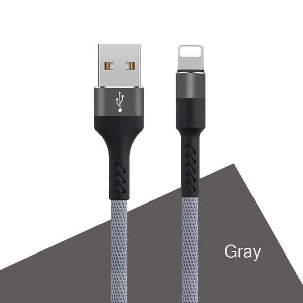 Planet Gates China / Gray / 1m Suntaiho for Lighting cable for iphone 6s Plus for phone cable for iPhone X 7 8 plus 5 SE 2A USB Cable Sync Fast Charger cable