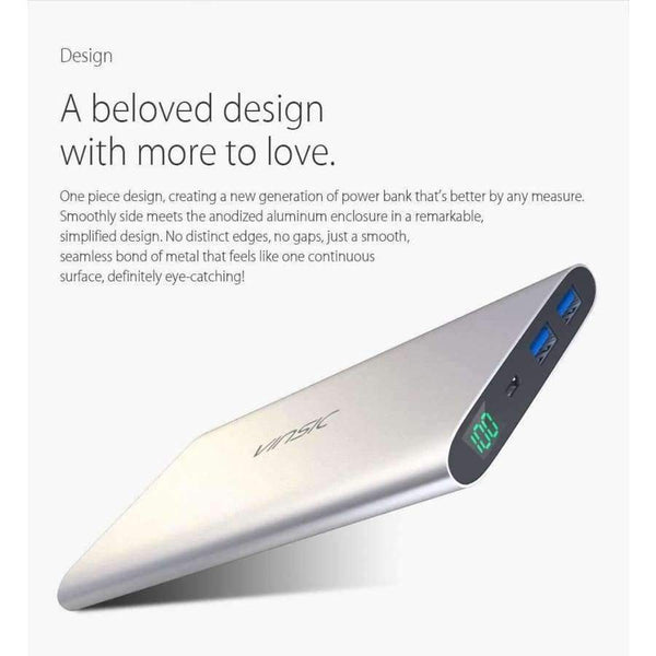 Planet Gates China / Gray Alien P11 Ultra Slim 12000mAh Power Bank 5V 2.4A Dual USB External Battery Charger for iPhone X 8 8 Plus Xiaomi Huawei