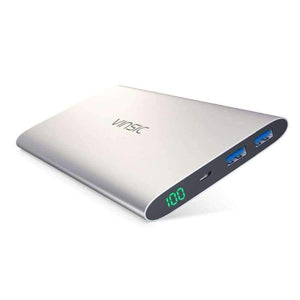 Planet Gates China / Gray Alien P11 Ultra Slim 12000mAh Power Bank 5V 2.4A Dual USB External Battery Charger for iPhone X 8 8 Plus Xiaomi Huawei