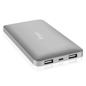 Planet Gates China / Gray Baseus 10000mAh Dual USB Power bank Portable Mobile Phone Charger External Battery For iPhone 7 6s samsung S8 huawei xiaomi
