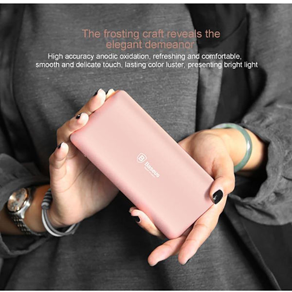Baseus 10000mAh Dual USB Power bank Portable Mobile Phone Charger Powerbank For iPhone Xiaomi External Battery Poverbank - Planet Gates
