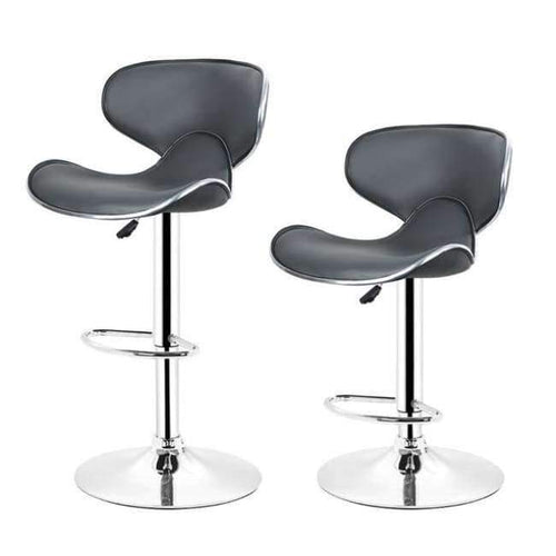 Planet Gates China / gray JEOBEST 2pcs/set High Quality PU Leather Bar Stool Gas Lift Height Adjusted Swivel Leisure Home Office Chair 4 Colors HWC