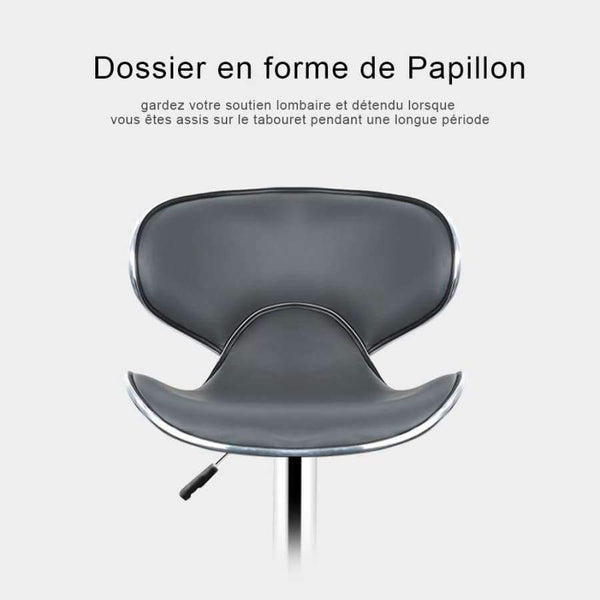 Planet Gates China / gray JEOBEST 2pcs/set High Quality PU Leather Bar Stool Gas Lift Height Adjusted Swivel Leisure Home Office Chair 4 Colors HWC