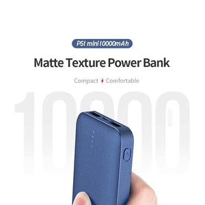Planet Gates China / Gray ROCK Mini Power Bank 10000mAh External Battery Charger Portable Charger Dual USB Powerbank for iphone X Samsung Xiaomi