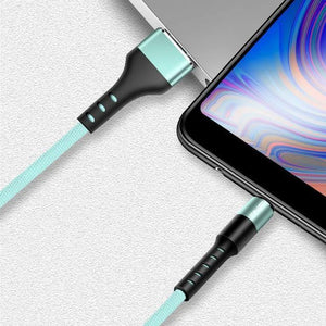 Planet Gates China / Green / 1.0m Type C Cable ZNP USB Type C Cable Fast Charger Cable For Samsung Galaxy S9 S8 Huawei Mate 20 Pro Quick Charging USB Type-C Phone Charge Cable