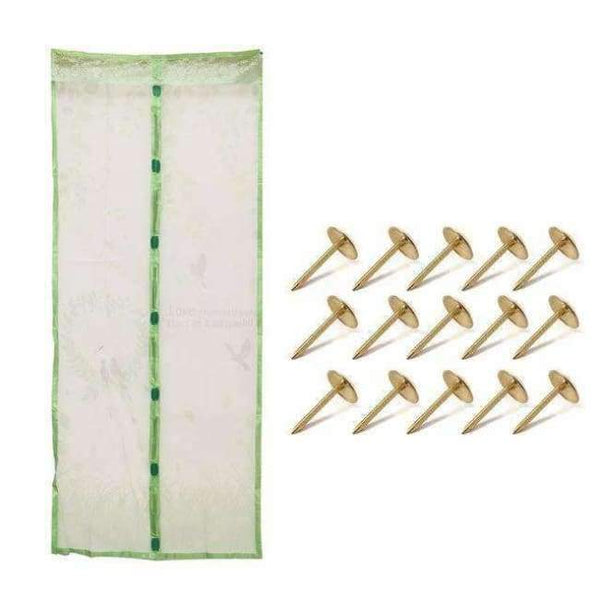 Planet Gates China / Green 90x201cm 4 Color Curtain Anti Mosquito Magnetic Tulle Shower Curtain Automatic Closing Door Screen Summer Style Mesh Net