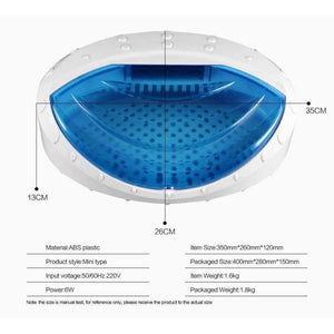 Planet Gates China / Green EU Plug UV Sterilizer Nail Art Nails Sterilizer Manicure Machine UV Disinfection Sterilizer Box Nail Tools Sterilizer EU Plug Nail Salon