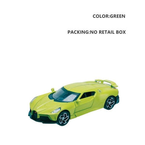 Planet Gates China / Green No Box 2 Diecast 1:28 Big Almost Real Car Model pick-up truck sound flashing machinery pull back wheels metal Alloy toy car for kids gift