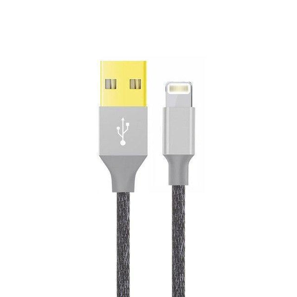 Planet Gates China / Grey / 2m Suntaiho USB Cable For Iphone 8 Gold-plated USB Cable Fast Charger Data Cable For iPhone X 7 6 5s Mobile Phone Cables