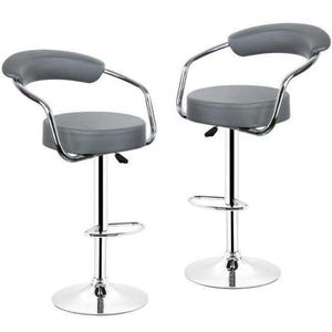 Planet Gates China / grey JEOBEST 2pcs/pair Adjustable Gas Lift Bar Stools Modern PU Leather Hollow Backrest chair New Arrival HWC