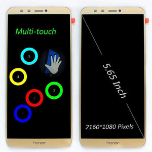 Planet Gates China / Grey  with Frame Huawei Honor 9 lite 5.65 inch lcd Display Huawei Honor 9 Youth Edtion Touch screen Digitizer Assembly Frame with Free Tools