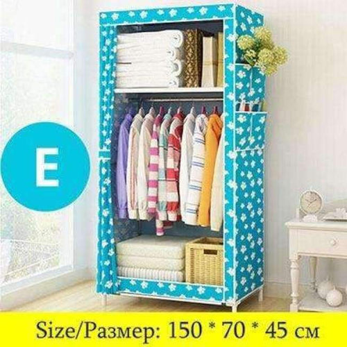 Planet Gates China / HH341000CS1 Actionclub Minimalist Modern Non-woven Cloth Wardrobe Baby Storage Cabinet Folding Steel individual Closet Bedroom Furniture