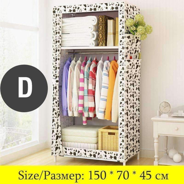 Planet Gates China / HH341000CS1 Actionclub Minimalist Modern Non-woven Cloth Wardrobe Baby Storage Cabinet Folding Steel individual Closet Bedroom Furniture
