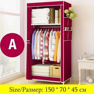 Planet Gates China / HH341000CS1 Actionclub Minimalist Modern Non-woven Cloth Wardrobe Baby Storage Cabinet Folding Steel individual Closet Bedroom Furniture