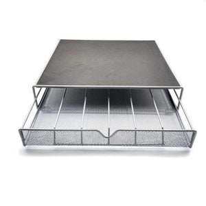 Planet Gates China / HK4002 Storage Dolce Gusto Nespresso Capsule Holder Stainless Steel Display Capsule Rack Stand Kitchen Table Metal Shelf Free Shipping