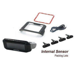 Planet Gates China / Internal Sensors / Black S600 Solar TPMS Tire Pressure Monitoring System Car Windshield Wireless Tyre Pressure Alarm External/Internal sensor