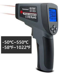 Planet Gates China / IT550AT-Upgrade Kaemeasu Digital Infrared Thermometer -50~1600 Measuring Range,Non-Contact, Safety,Cooking,Industrial Electronic Thermometer Gun