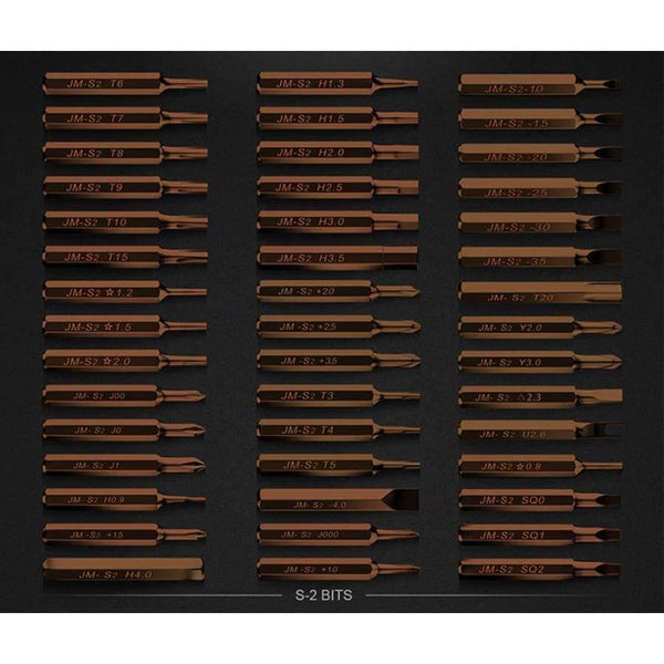 Planet Gates China JAKEMY JM-8166 61 in 1 Screwdriver kits Repair Hand Tools Kit for Mobile Phone Computer Electronic Model DIY Repair S-2 bits