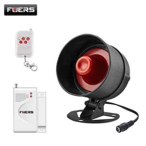 Planet Gates China / kit 2 Fuers Alarm Siren Speaker Loudly Sound Alarm System Kits Wireless Home Alarm Siren Security Protection System for House Garage