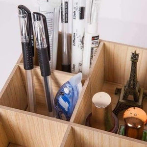 Planet Gates China / Kitty Office Organizer Wooden Office Desk Sets Desk File Organizer Multifunctional Office Desk Accessories Document Storage Box