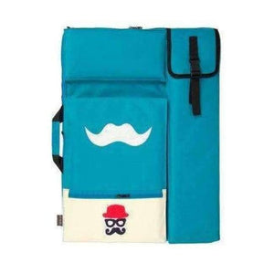 Planet Gates China / Light Blue Art Bag For Drawing Tools Waterproof Large Art Supplies Bag Painting Sketch Bag Backpack For Artist 50*65CM