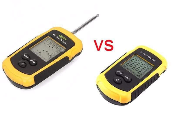 Planet Gates China Lucky FFW1108-1 Portable 100m Wireless Fish Finder Alarm 40M/130FT Sonar Depth Ocean River