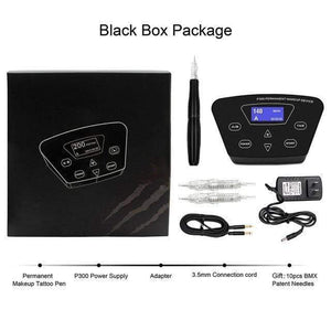 Planet Gates China / LW002  Normal BMX HP100P300 Permanent Makeup Machine Rotary Tattoo Machine Pen For Eyebrow Eyeliner Lip PMU Machine Tattoo Kits