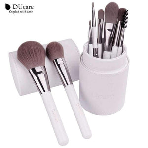 Planet Gates China Makeup Brushes professional Cosmetics brush Set 8pcs High Quality top Synthetic Hair With White Cylinder brushes set