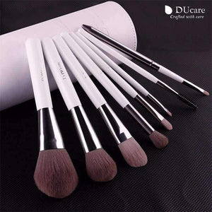 Planet Gates China Makeup Brushes professional Cosmetics brush Set 8pcs High Quality top Synthetic Hair With White Cylinder brushes set
