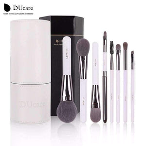 Planet Gates China Makeup Brushes professional Cosmetics brush Set 8pcs High Quality top Synthetic Hair With White Cylinder brushes set
