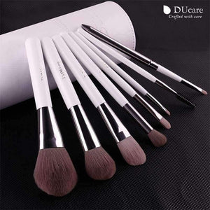 Planet Gates China Makeup Brushes professional Cosmetics brush Set 8pcs High Quality top Synthetic Hair With White Cylinder brushes set